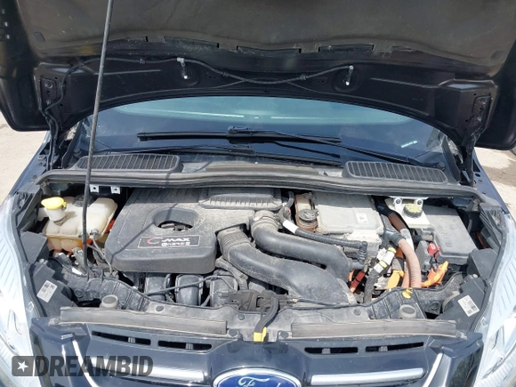2017 Ford C-Max Energi Titanium with VIN 1FADP5FU2HL115199, listed as a IAAI auction lot 42001944 with 57,609 mi miles. Bid and sale history available at carsss.com. Image 10.