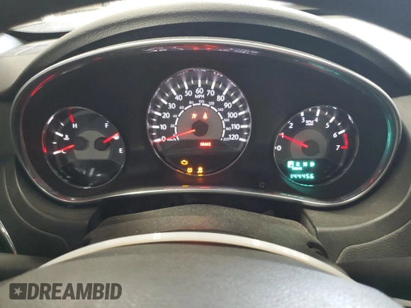 2012 Chrysler 200 LX with VIN 1C3CCBAG6CN235770, listed as a Copart auction lot 49338395 with 144,456 mi miles and Salvage Title. Bid and sale history available at DreamBid. Image 9.