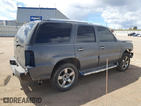 2005 Cadillac Escalade z VIN 1GYEK63N15R156958, wystawiony jako Copart lot #55286165 z przebiegiem Nie podano mil oraz Czysty tytuł • Clean title. Historia ofert i sprzedaży dostępna na DreamBid. Obrazek 3.