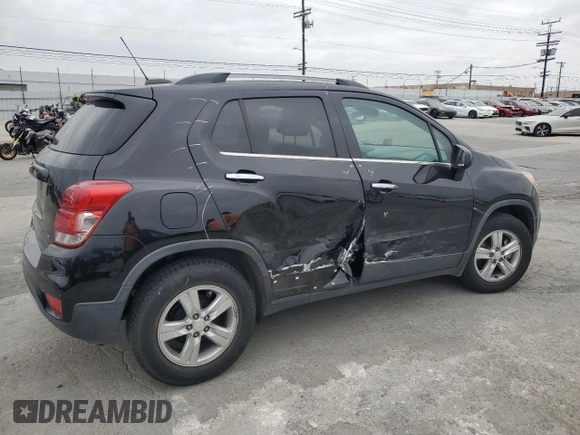2017 Chevrolet Trax LT with VIN 3GNCJLSBXHL219807, listed as a Copart auction lot 53230015 with 133,827 mi miles and Salvage Title. Bid and sale history available at carsss.com. Image 3.