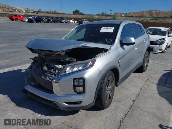 2020 Mitsubishi Outlander ES with VIN JA4AP3AU6LU010350, listed as a IAAI auction lot 42380682 with 95,259 mi miles and . Bid and sale history available at DreamBid. Image 2.