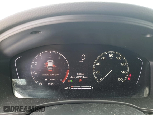 2022 Honda Civic Sport z VIN 2HGFE2F51NH524658, wystawiony jako Copart lot #49883375 z przebiegiem 70 714 mil mil oraz Szkoda całkowita • Salvage title. Historia ofert i sprzedaży dostępna na DreamBid. Obrazek 9.