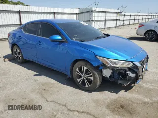 2020 Nissan Sentra with VIN N1AB8CV5LY238119, listed as a Copart auction lot 62393025 with Not provided miles and Clean title. Bid and sale history available at DreamBid. Image 4.