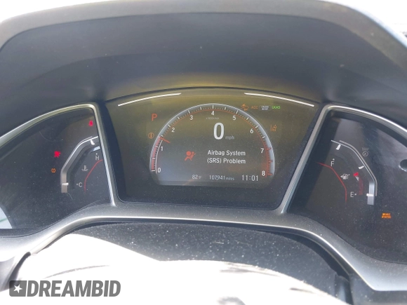 2019 Honda Civic Sport with VIN 19XFC2F89KE019683, listed as a IAAI auction lot 42055871 with 107,941 mi miles and . Bid and sale history available at DreamBid. Image 7.