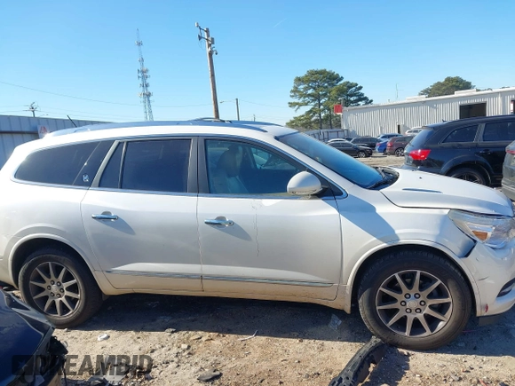 2014 Buick Enclave Leather with VIN 5GAKRBKD5EJ229125, listed as a IAAI auction lot 41184337 with 198,467 mi miles and . Bid and sale history available at DreamBid. Image 13.
