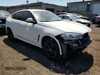 2016 BMW X6 xDrive35i with VIN 5UXKU2C57G0N80016, listed as a Copart auction lot 53341263 with 68,763 mi miles. Bid and sale history available at carsss.com. Image 4.