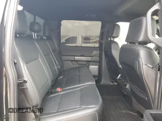 2024 Ford F-150 XLT with VIN 1FTFW3L85RFA04020, listed as a Copart auction lot 55082065 with 8,641 mi miles and Salvage Title. Bid and sale history available at carsss.com. Image 10.