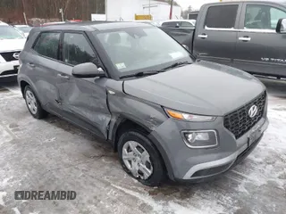2020 Hyundai Venue SE with VIN KMHRB8A34LU040809, listed as a IAAI auction lot 41509125 with 63,335 mi miles and . Bid and sale history available at DreamBid. Image 1.
