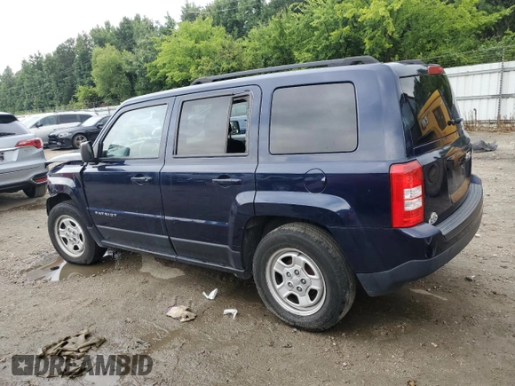 2014 Jeep Patriot Sport with VIN 1C4NJPBB5ED900449, listed as a Copart auction lot 62082334 with Not Provided miles and Salvage Title. Bid and sale history available at carsss.com. Image 2.