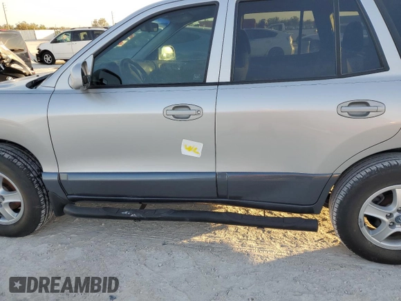 2003 Hyundai Santa Fe with VIN KM8SB12B83U366238, listed as a Copart auction lot 83824904 with 0 mi miles and Salvage Title. Bid and sale history available at carsss.com. Image 13.