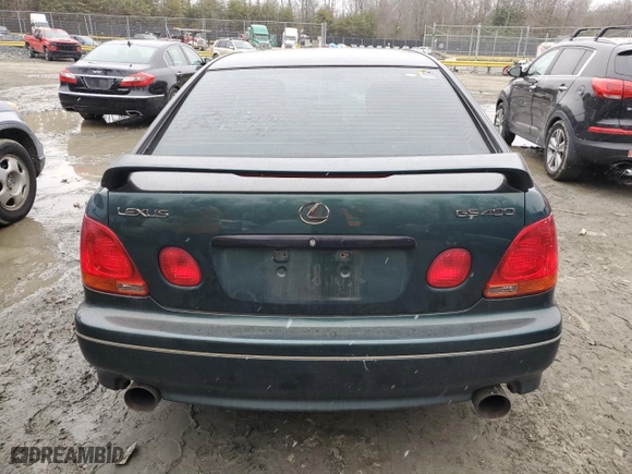 1999 Lexus GS 400 Luxury Perform Sdn with VIN JT8BH68X7X0020969, listed as a Copart auction lot 44902425 with 0 mi miles and Salvage Title. Bid and sale history available at carsss.com. Image 6.