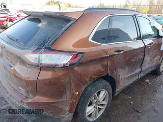 2017 Ford Edge SEL with VIN 2FMPK4J88HBB50397, listed as a IAAI auction lot 41748770 with 95,300 mi miles. Bid and sale history available at carsss.com. Image 6.