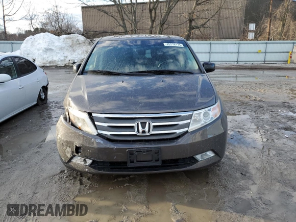 2013 Honda Odyssey Touring with VIN 5FNRL5H9XDB012761, listed as a Copart auction lot 45718175 with 167,878 mi miles and Non Repairable. Bid and sale history available at carsss.com. Image 5.