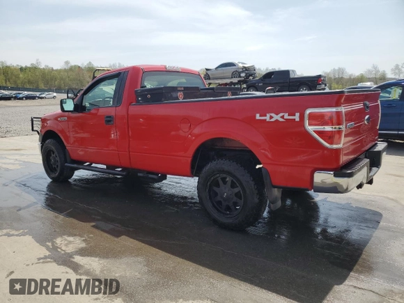2011 Ford F-150 XL with VIN 1FTMF1EM4BKD18406, listed as a Copart auction lot 54566055 with 95,219 mi miles and Salvage title. Bid and sale history available at DreamBid. Image 2.