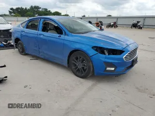 2020 Ford Fusion SE with VIN 3FA6P0HDXLR226540, listed as a Copart auction lot 54552175 with 73,322 mi miles and Salvage Title. Bid and sale history available at carsss.com. Image 4.