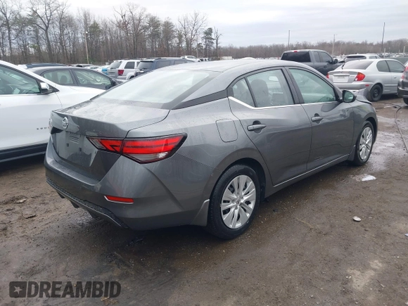 2023 Nissan Sentra S with VIN 3N1AB8BV7PY276636, listed as a IAAI auction lot 41113227 with 27,662 mi miles and . Bid and sale history available at DreamBid. Image 4.