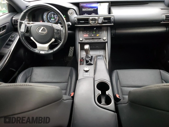 2020 Lexus IS with VIN JTHG81F20L5041059, listed as a Copart auction lot 85664814 with 33,608 mi miles and Salvage Title. Bid and sale history available at carsss.com. Image 8.