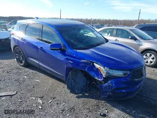 2019 Acura RDX w/A-Spec Pkg with VIN 5J8TC1H62KL015542, listed as a IAAI auction lot 41206765 with 101,945 mi miles. Bid and sale history available at carsss.com. Image 1.