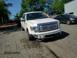 2013 Ford F-150 XL with VIN 1FTFW1ETXDFC95631, listed as a Copart auction lot 60252685 with 136,427 mi miles and Salvage title. Bid and sale history available at DreamBid. Image 13.