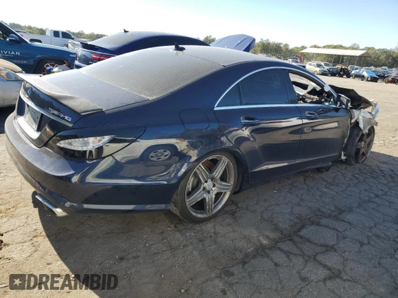 2013 Mercedes-Benz CLS-Class CLS 63 AMG with VIN WDDLJ7EB3DA084740, listed as a Copart auction lot 80360604 with 0 mi miles and Non Repairable. Bid and sale history available at carsss.com. Image 3.