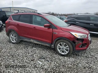 2019 Ford Escape SEL with VIN 1FMCU9HD5KUA05506, listed as a Copart auction lot 47435185 with 201,827 mi miles and Salvage Title. Bid and sale history available at carsss.com. Image 4.
