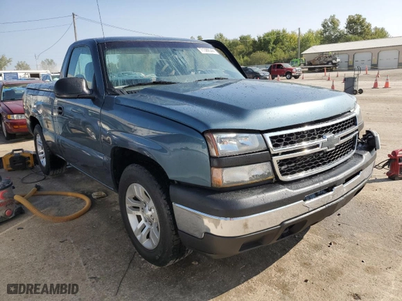 2006 Chevrolet Silverado 1500 LS with VIN 1GCEC14VX6Z220128, listed as a Copart auction lot 71388344 with 230,114 mi miles and Salvage Title. Bid and sale history available at carsss.com. Image 4.