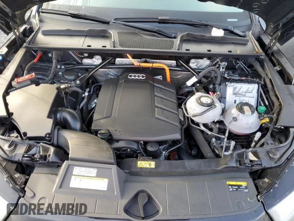 2020 Audi Q5 Premium Plus with VIN WA1E2AFY9L2106176, listed as a Copart auction lot 43373845 with 45,735 mi miles and Salvage title. Bid and sale history available at DreamBid. Image 12.