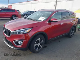2017 Kia Sorento EX with VIN 5XYPHDA56HG243813, listed as a IAAI auction lot 41266341 with 76,957 mi miles and . Bid and sale history available at DreamBid. Image 2.