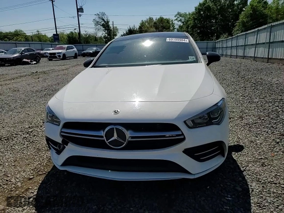 2021 Mercedes-Benz CLA with VIN W1K5J5BB1MN151622, listed as a Copart auction lot 69199904 with 40,824 mi miles and Salvage Title. Bid and sale history available at carsss.com. Image 10.