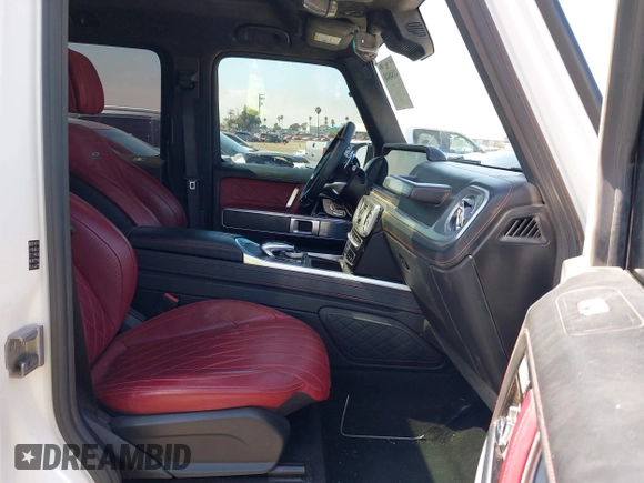 2021 Mercedes-Benz G AMG G 63 with VIN W1NYC7HJ8MX399892, listed as a IAAI auction lot 41848449 with 23,800 mi miles. Bid and sale history available at carsss.com. Image 5.