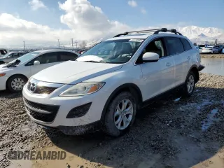 2012 Mazda CX-9 Touring with VIN JM3TB3CA6C0367655, listed as a Copart auction lot 46128995 with 0 mi miles and Salvage Title. Bid and sale history available at carsss.com. Image 1.