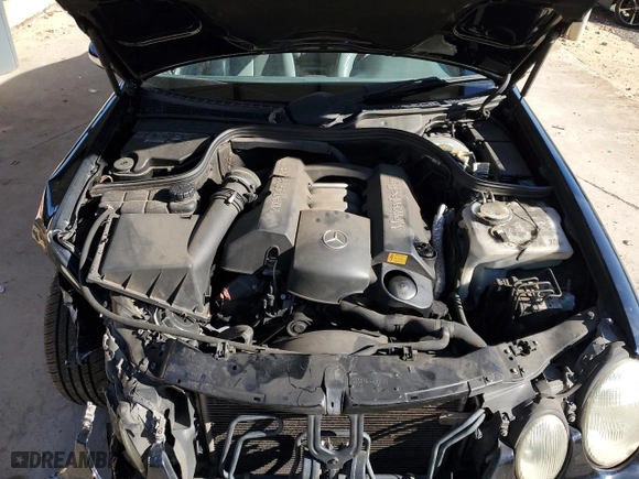 2001 Mercedes-Benz CLK-Class with VIN WDBLJ65G11F172991, listed as a Copart auction lot 82368104 with 138,194 mi miles and Salvage Title. Bid and sale history available at carsss.com. Image 11.