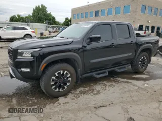 2023 Nissan Frontier SV with VIN 1N6ED1EK8PN670416, listed as a Copart auction lot 59204005 with 19,155 mi miles and Salvage title. Bid and sale history available at DreamBid. Image 1.