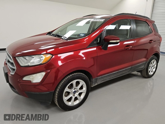 2018 Ford EcoSport SE with VIN MAJ3P1TE3JC159154, listed as a Copart auction lot 54930045 with 133,484 mi miles and Clean title. Bid and sale history available at DreamBid. Image 1.
