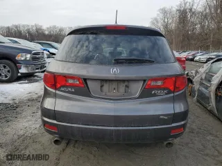 2009 Acura RDX with VIN 5J8TB18239A004068, listed as a Copart auction lot 42316745 with 0 mi miles and Salvage Title. Bid and sale history available at carsss.com. Image 6.