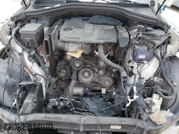 2018 Mercedes-Benz GLE 350 with VIN 4JGDA5JB6JB082913, listed as a Copart auction lot 60832255 with 105,104 mi miles and Salvage title. Bid and sale history available at DreamBid. Image 12.