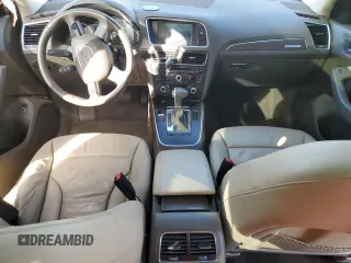 2015 Audi Q5 Premium with VIN WA1CFAFP4FA130639, listed as a Copart auction lot 40376174 with 77,301 mi miles and Salvage title. Bid and sale history available at DreamBid. Image 8.