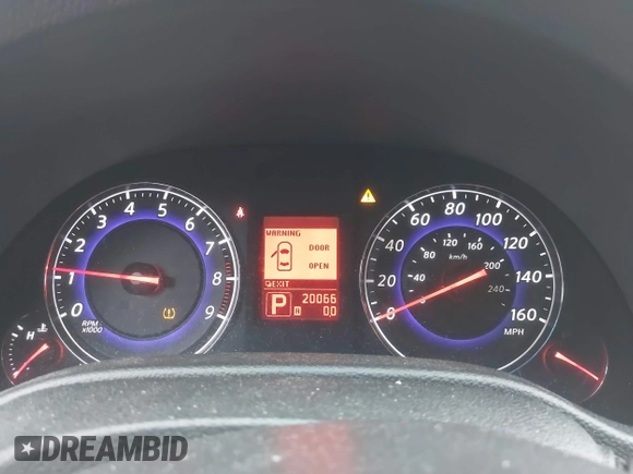 2008 Infiniti G35 Journey with VIN JNKBV61E68M223265, listed as a IAAI auction lot 39209393 with 20,066 mi miles and . Bid and sale history available at DreamBid. Image 7.