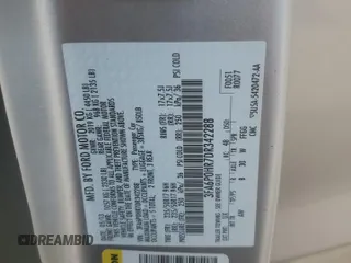 2013 Ford Fusion SE with VIN 3FA6P0HR7DR342288, listed as a Copart auction lot 58178025 with 189,211 mi miles and Salvage title. Bid and sale history available at DreamBid. Image 12.
