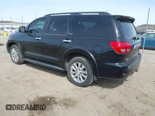 2008 Toyota Sequoia Ltd with VIN 5TDZY68A48S012466, listed as a IAAI auction lot 41859238 with 286,087 mi miles. Bid and sale history available at carsss.com. Image 3.