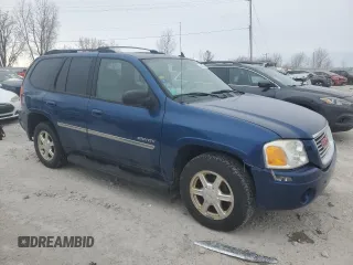 2006 GMC Envoy SLE with VIN 1GKDT13S662261761, listed as a Copart auction lot 43813415 with 206,745 mi miles and Clean Title. Bid and sale history available at carsss.com. Image 4.
