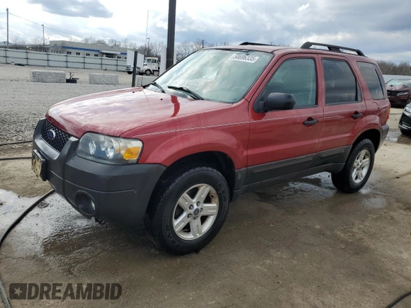 2007 Ford Escape Hybrid with VIN 1FMYU49H87KC06393, listed as a Copart auction lot 50696335 with 184,463 mi miles and Non repairable. Bid and sale history available at DreamBid. Image 1.