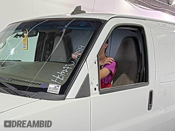 2018 Chevrolet Express Cargo with VIN 1GCWGAFP8J1342579, listed as a IAAI auction lot 42708229 with 125,604 mi miles and . Bid and sale history available at DreamBid. Image 24.