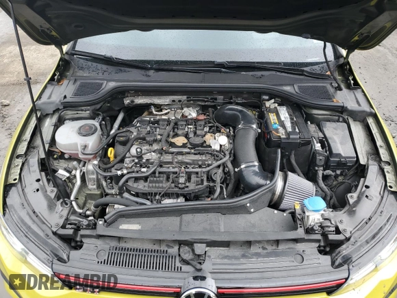 2022 Volkswagen GTI Autobahn with VIN WVW587CD8NW122535, listed as a Copart auction lot 73020804 with 27,341 mi miles and Salvage Title. Bid and sale history available at DreamBid. Image 11.
