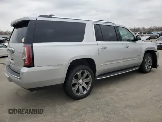 2017 GMC Yukon XL Denali with VIN 1GKS2HKJ8HR222286, listed as a Copart auction lot 46079885 with 84,243 mi miles and Salvage Title. Bid and sale history available at carsss.com. Image 3.