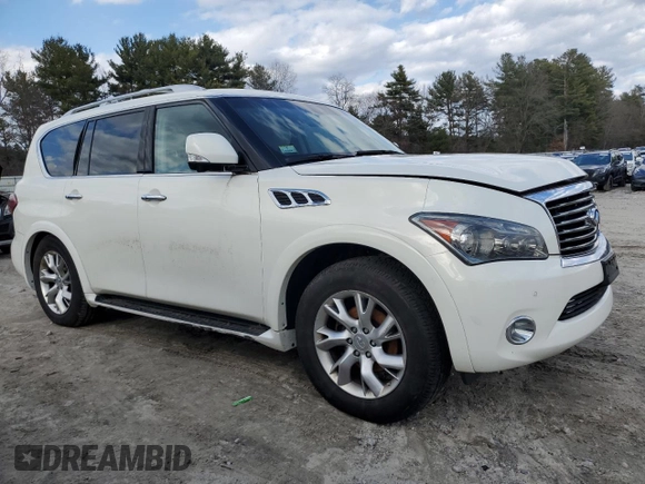 2012 Infiniti QX56 8-passenger z VIN JN8AZ2NC3C9317364, wystawiony jako Copart lot #49665145 z przebiegiem 228 371 mil mil oraz Czysty tytuł • Clean title. Historia ofert i sprzedaży dostępna na DreamBid. Obrazek 4.