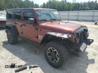2007 Jeep Wrangler Unlimited X with VIN 1J4GA39187L161451, listed as a Copart auction lot 55280905 with 214,660 mi miles and Salvage Title. Bid and sale history available at DreamBid. Image 4.
