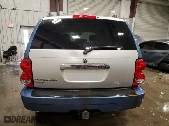 2008 Dodge Durango SLT with VIN 1D8HB48N28F141053, listed as a Copart auction lot 45172285 with 233,504 mi miles and Non repairable. Bid and sale history available at DreamBid. Image 6.