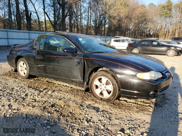2003 Chevrolet Monte Carlo SS with VIN 2G1WX12K739169154, listed as a Copart auction lot 47089495 with 204,747 mi miles and Salvage Title. Bid and sale history available at carsss.com. Image 4.