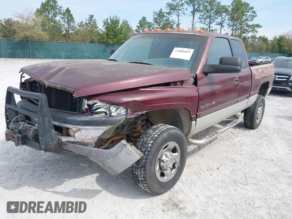 2002 Dodge 2500 z VIN 3B7KF23Z92M200971, wystawiony jako IAAI lot #41886859 z przebiegiem 217 487 mil mil oraz . Historia ofert i sprzedaży dostępna na DreamBid. Obrazek 2.